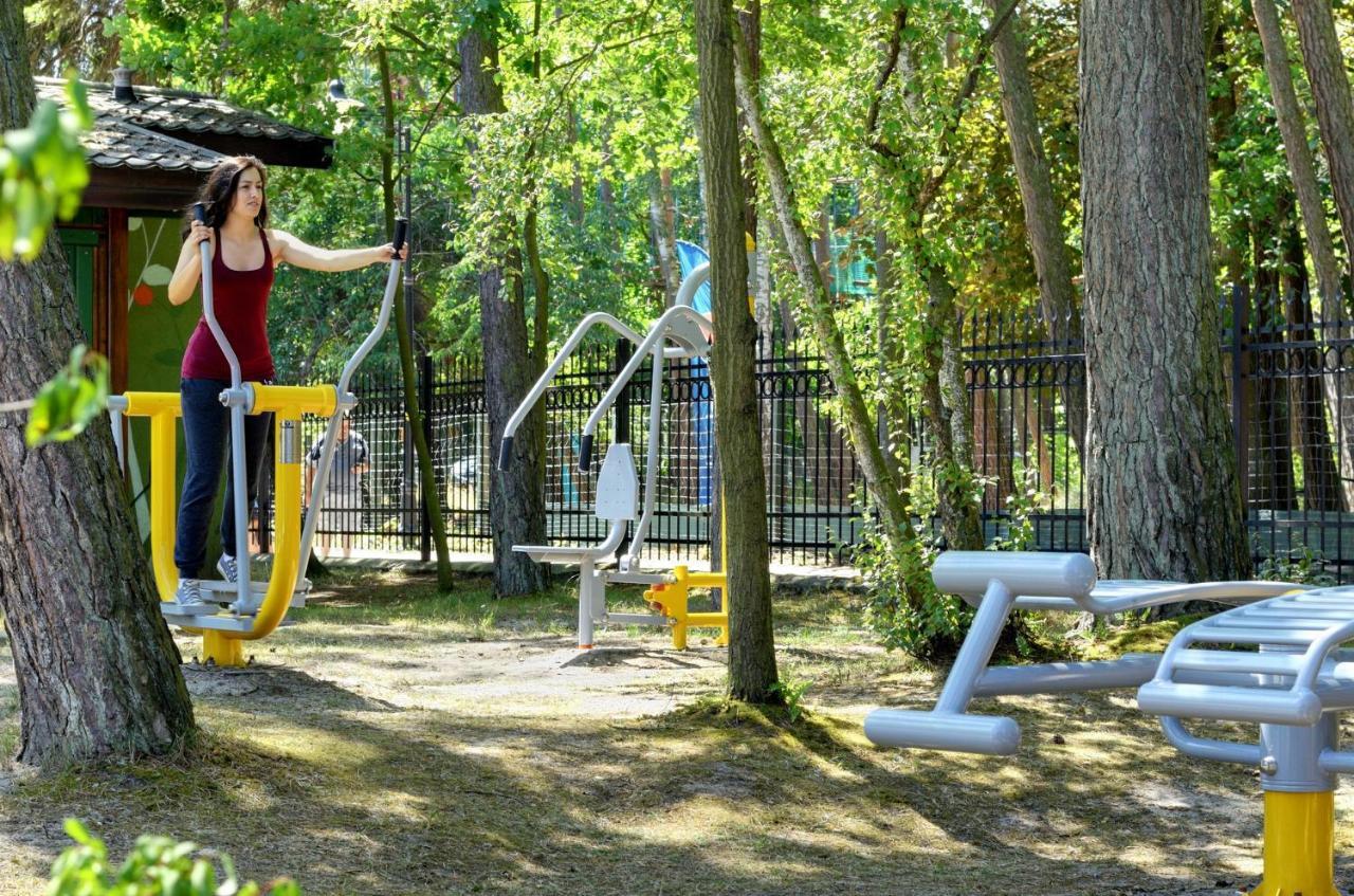 Osrodek Wczasowy Lesny Resort Mielno 梅尔诺 外观 照片